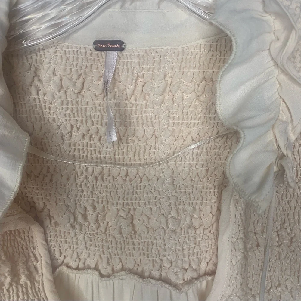 FREE PEOPLE Ruffle Me Up Sleeveless Prairie Top - Picture 10 of 16